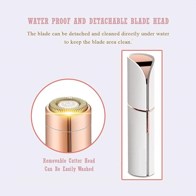 Electric Facial Hair Remover for Women – Portable Face Trimmer