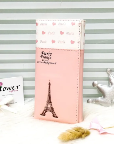 Card Trifold Clutch Wallet – Slim Multi-Card Holder Purse