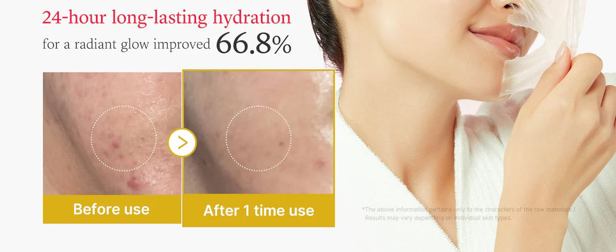 Kojic Acid Turmeric Overnight Face Mask for Glowing Skin