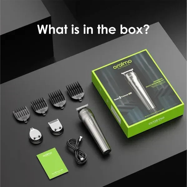 Oraimo Smart Trimmer – Rechargeable Precision Hair & Beard Trimmer