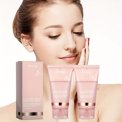 Collagen Peel Off Night Mask – Luxury Firming & Deep Hydration Glow Treatment