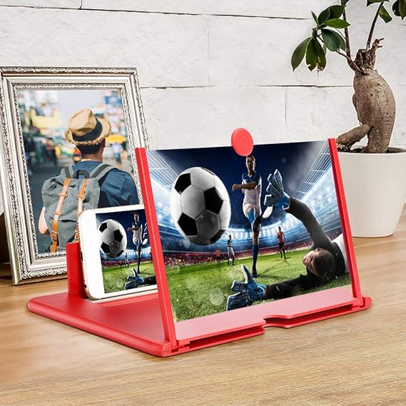 3D Mobile Phone Screen Magnifier for Movies and Videos