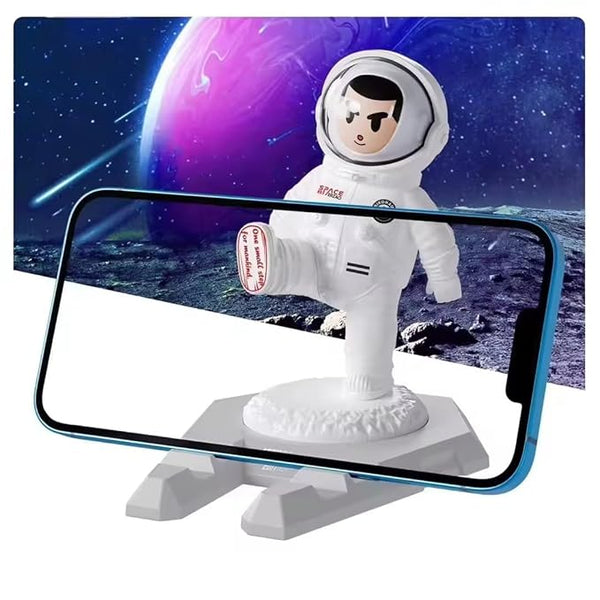 Space Man Smartphone Holder – Creative Astronaut Mobile Phone Stand