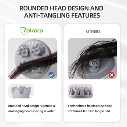 Smart Scalp Massager – Electric Hair & Scalp Massage Brush