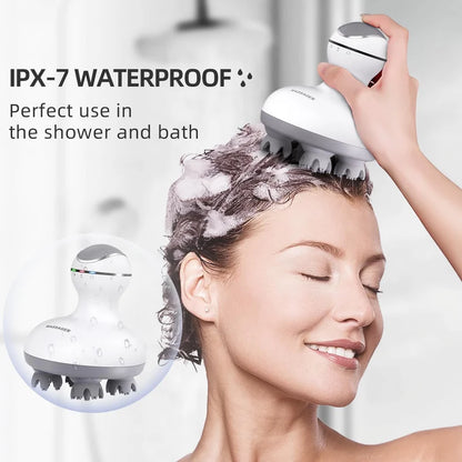Smart Scalp Massager – Electric Hair & Scalp Massage Brush