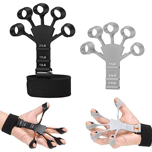 Heavy Duty Metal Grip Strength Trainer for Hand & Forearm