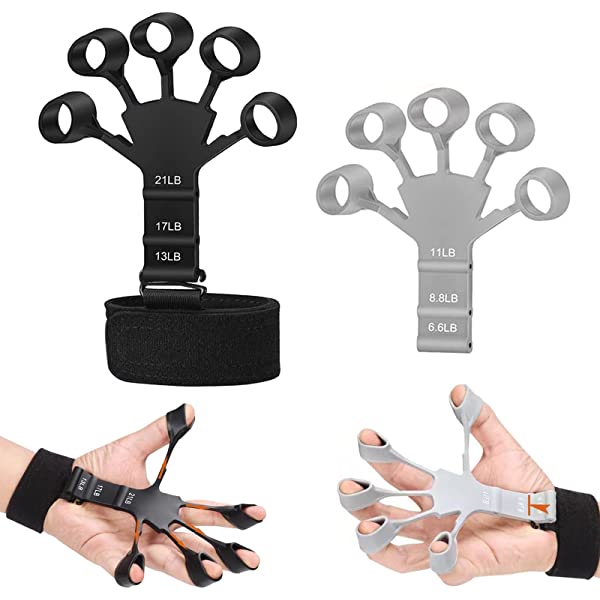 Heavy Duty Metal Grip Strength Trainer for Hand & Forearm