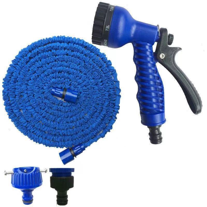 Expandable Garden Hose with Adjustable Spray Nozzle