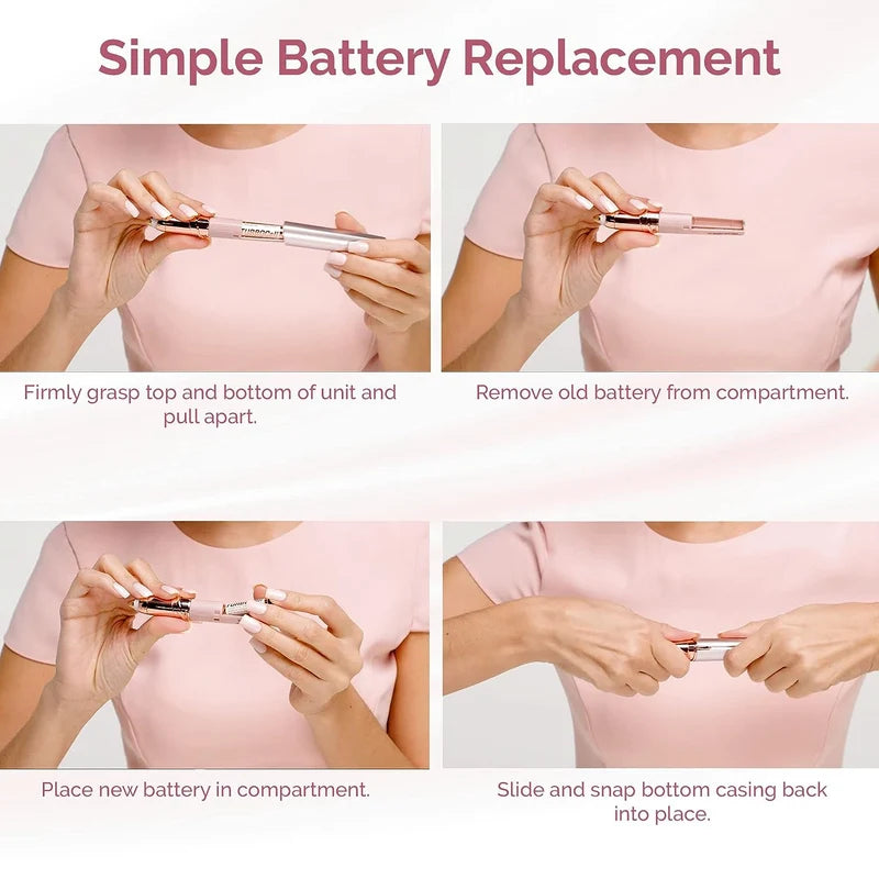 Flawless Brows Hair Remover – Precision Electric Eyebrow Trimmer