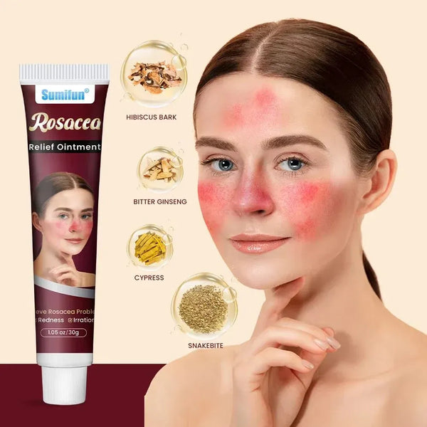 Sumi fun Rosacea Care Ointment – Soothing Facial Skin Care Cream (Original)