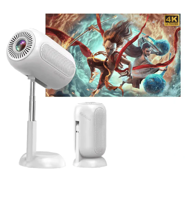 Smart Mini Projector – Vertical HD Cinema Experience