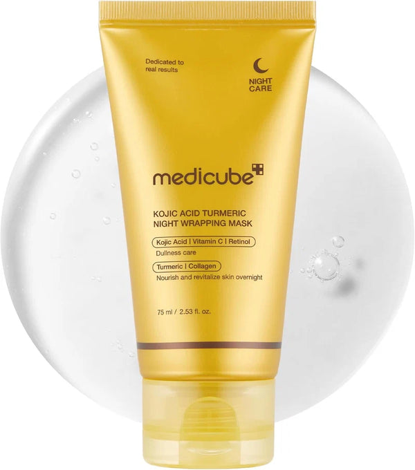 Kojic Acid Turmeric Overnight Face Mask for Glowing Skin