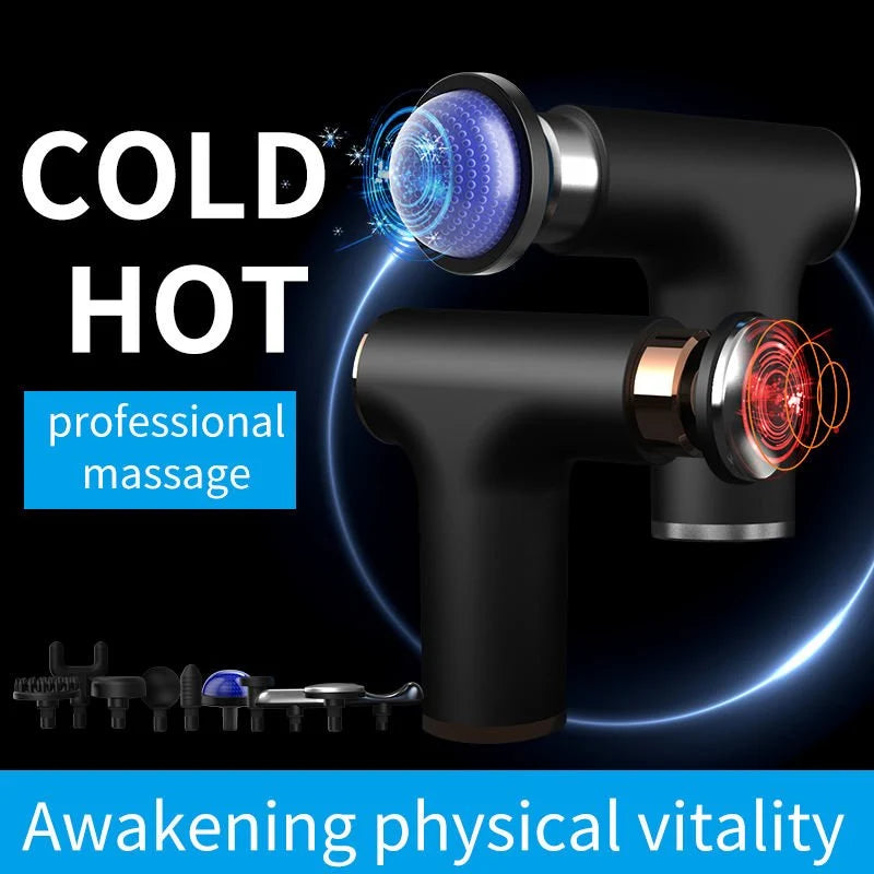 FH-820 Muscle Massage Gun with 4 Attachments