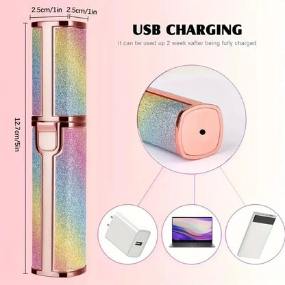 Painless Hair Remover – Portable Electric Facial Hair Removal Device