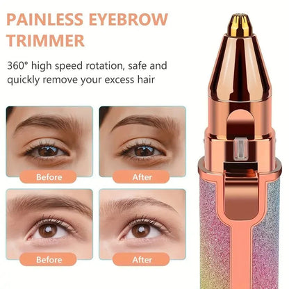 Painless Hair Remover – Portable Electric Facial Hair Removal Device
