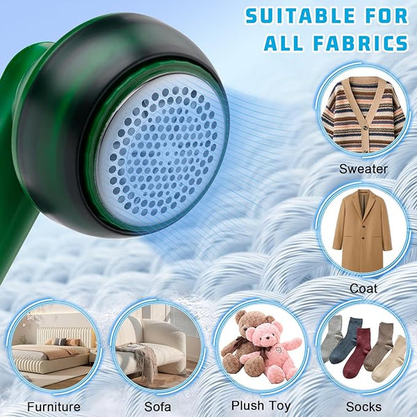 Rechargeable Lint Remover – Electric Fabric Shaver for Clothes