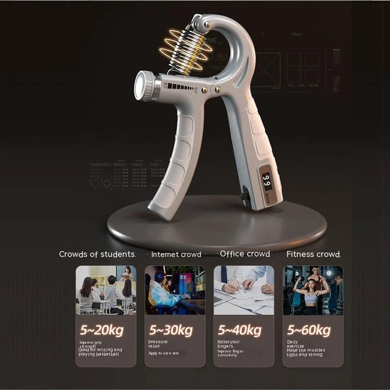 Spring Hand Gripper Arm Strengthener for Home Fitness Exercise