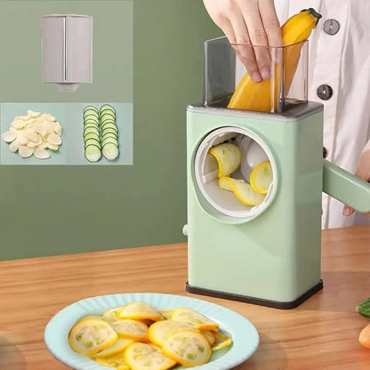 Stainless Steel Vegetable Cutter – Manual Multi-Purpose Kitchen Slicer