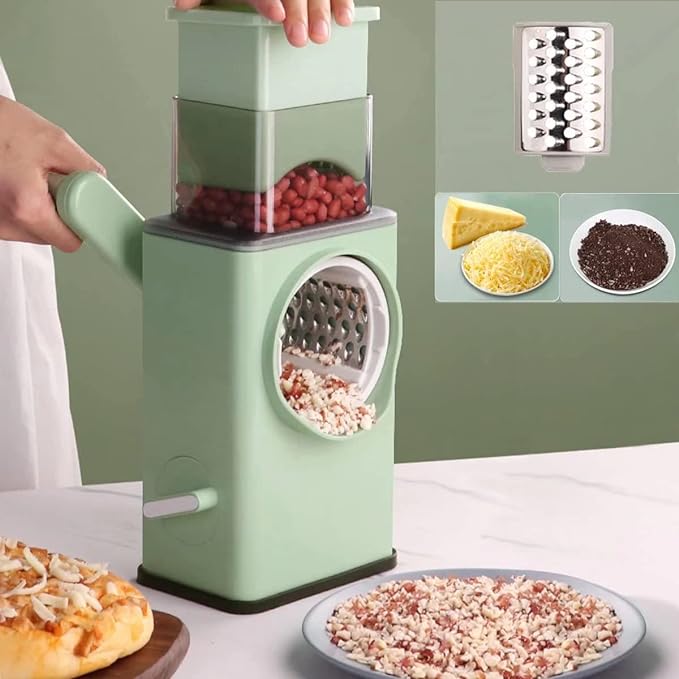 Stainless Steel Vegetable Cutter – Manual Multi-Purpose Kitchen Slicer