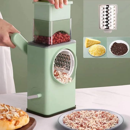 Stainless Steel Vegetable Cutter – Manual Multi-Purpose Kitchen Slicer