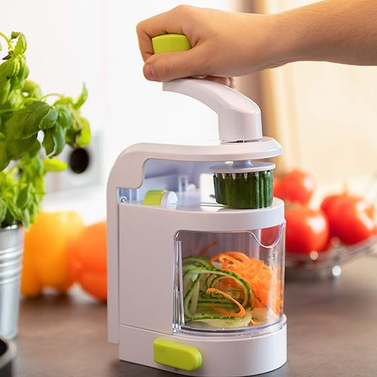 Universal Food Spiralizer – 3-in-1 Vegetable Spiral Slicer