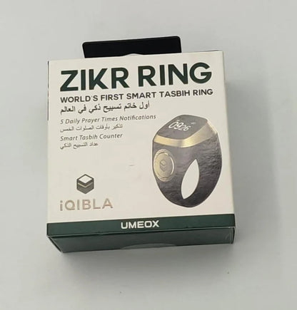 Zikr Ring – Digital Tasbeeh Counter Smart Ring